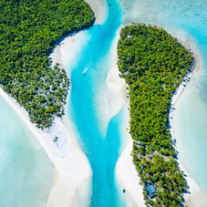 Cook Islands / Aitutaki - One Foot Island