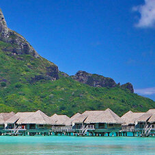 Air Tahiti Nui Hotel overwater bungalows EOtt