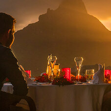 Air Tahiti Nui Honeymoon sunset Bora Veerdonk