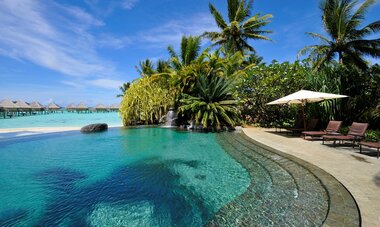 View from the pool