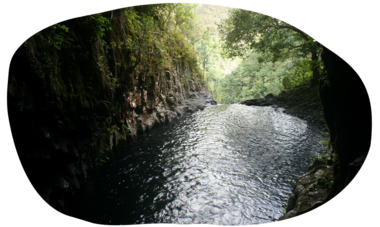 Fataua vasques Tahiti randonnée