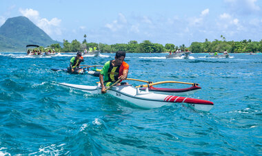 Faire du Va'a en Polynésie