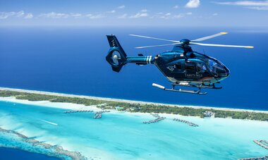 Survoler Bora en Hélicoptaire