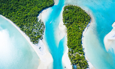 Cook Islands / Aitutaki - One Foot Island