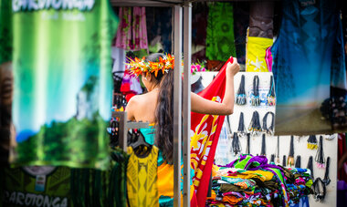 Cook Islands - Punanga Nui market