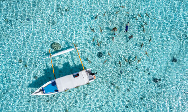 P2_BORA BORA_BORA BORA_SWIMMING WITH SHARKS IN BORA BORA_SMAILION_© Stéphane Mailion Photography