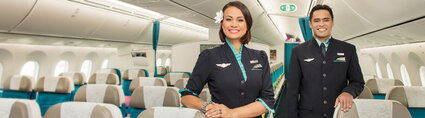 Air Tahiti Nui Premium economy crew