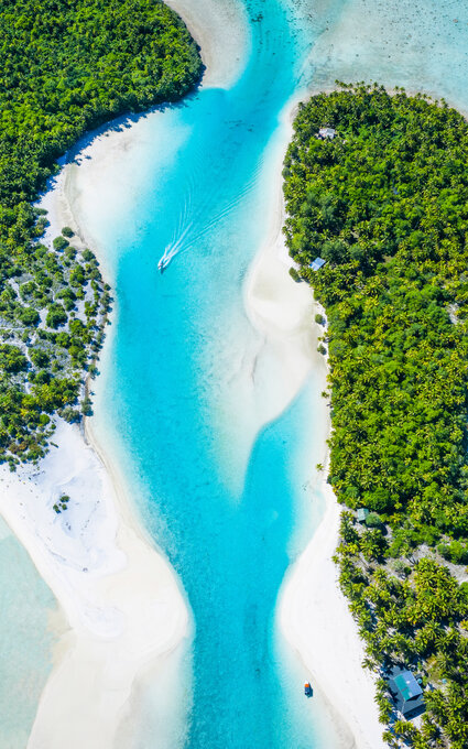 Cook Islands / Aitutaki - One Foot Island