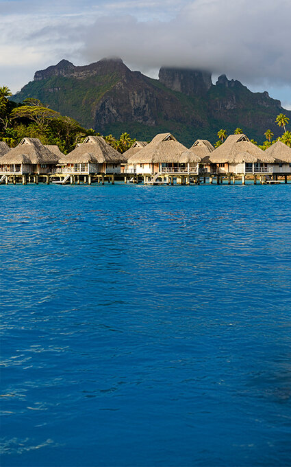 Air Tahiti Nui Hotel overwater bungalows MLennan